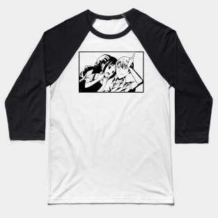 Kaguya and Shirogane Baseball T-Shirt